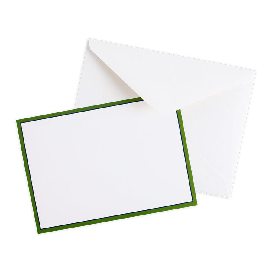 Classic Two-Tone Correspondence Cards
