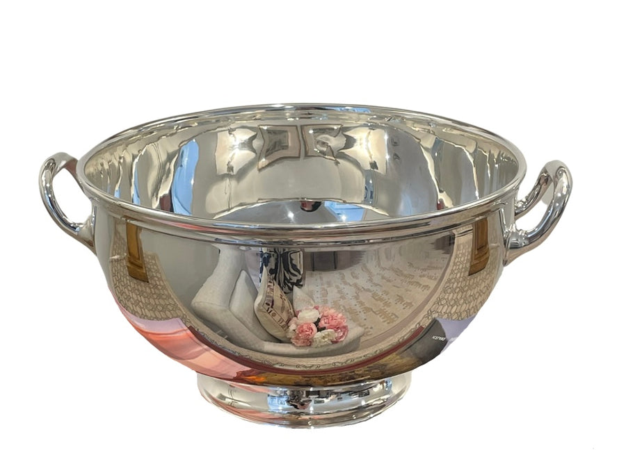 Hôtel Silver Pedestal Bowl with Handles