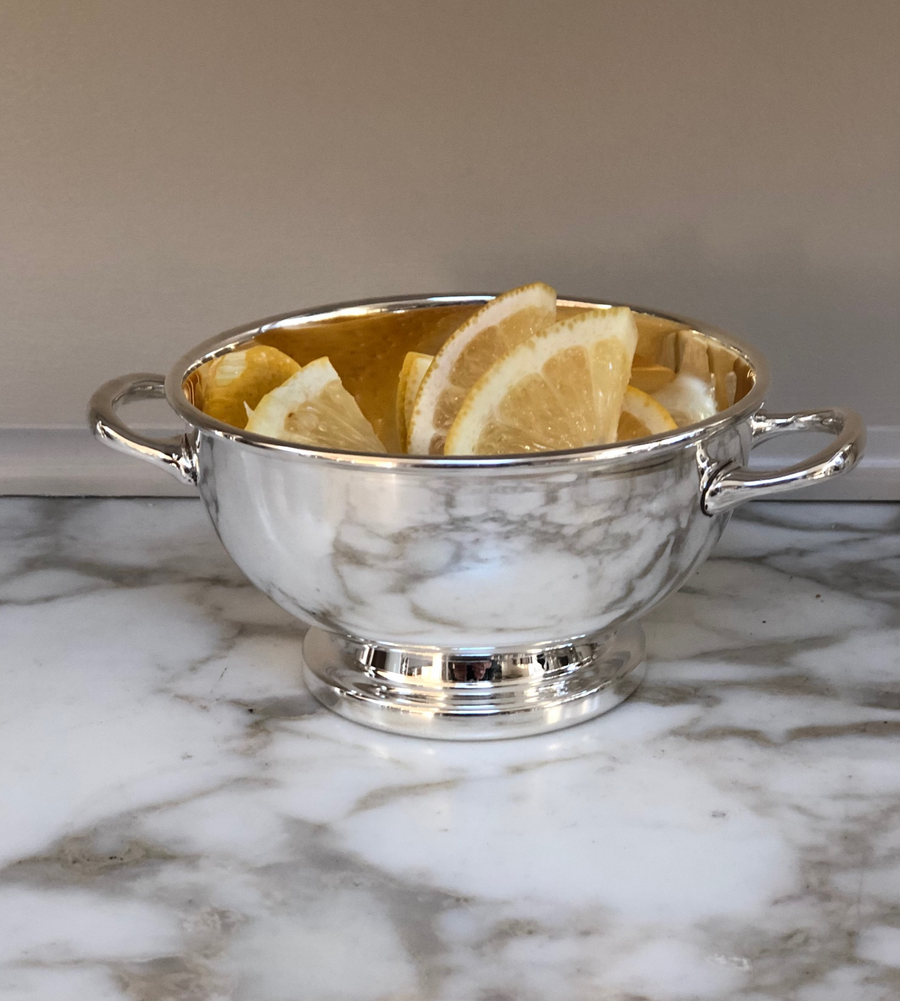 Hôtel Silver Low Pedestal Bowl