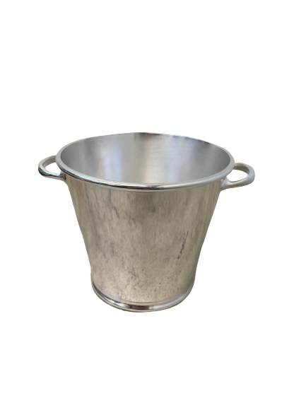 Hôtel Silver Ice Bucket with Rolled Rim and Handles